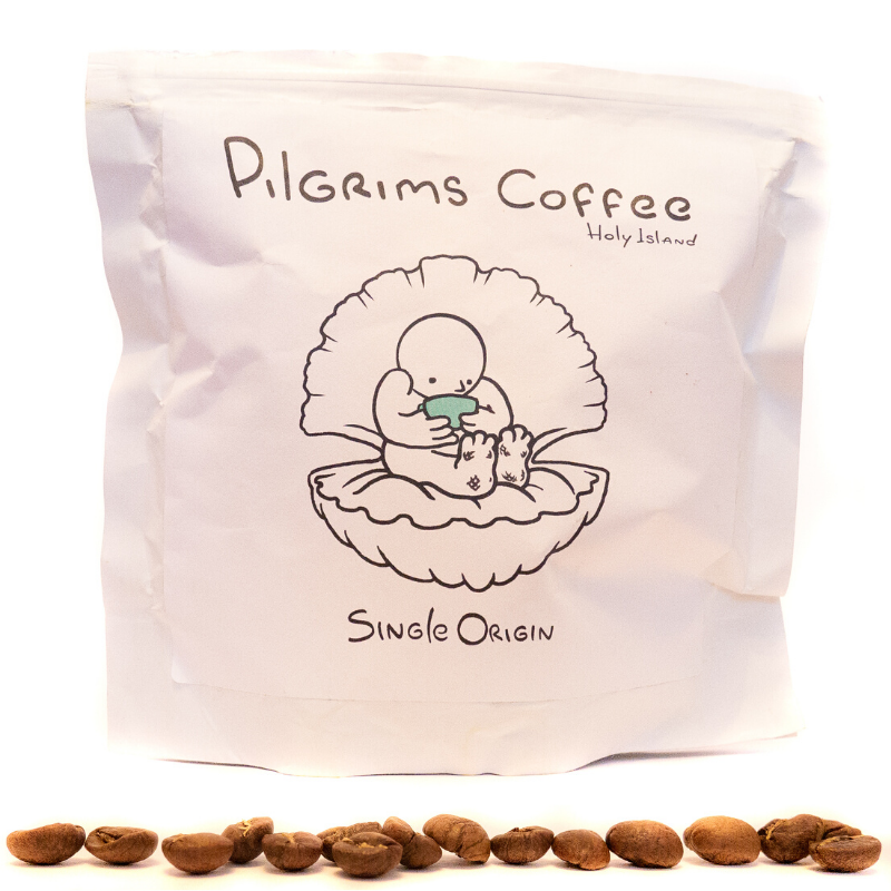 Pilgrims Coffee Holy Island, UK Kamwangi AA Kenya Coffee Review